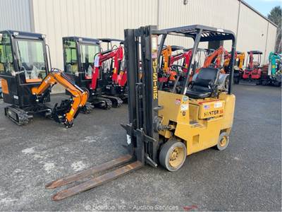 Hyster S35XL 3,500 lbs Class Industrial Warehouse Forklift Lift Truck bidadoo