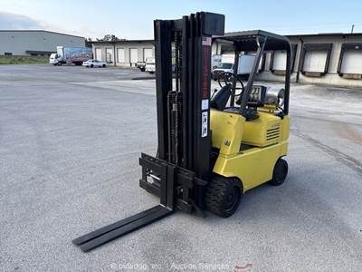 Hyster S40E 4,000 lbs Industrial Warehouse Material Forklift Truck LPG bidadoo