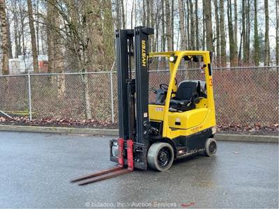 2016 Hyster S40FT 4,000 lbs Warehouse Industrial Forklift Lift Truck LP bidadoo