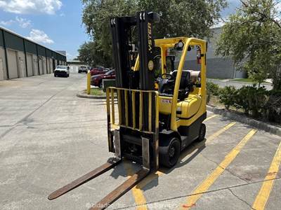 2017 Hyster S50FT 5,000 lbs Class Warehouse Forklift Lift Truck LPG bidadoo