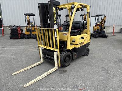 Hyster S50FT 5,000 lbs Class Forklift Warehouse Hydraulic Lift Truck bidadoo