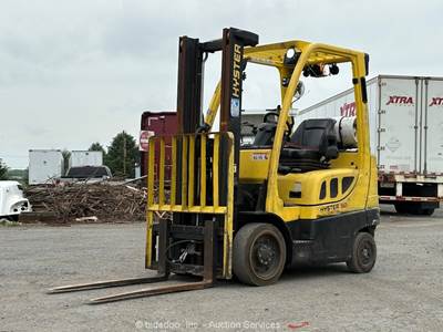 2019 Hyster S50FT 5,000 lbs Warehouse Forklift Material Lift Truck bidadoo