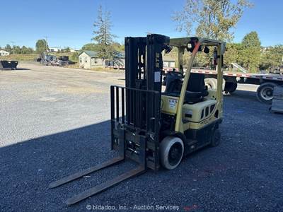 Hyster S50FT 5,000 lb Class Warehouse Forklift Lift Truck D/F bidadoo