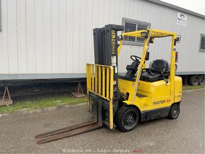 Hyster S50XM 5,000 lbs Class Industrial Warehouse Forklift Lift Truck bidadoo