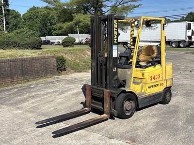 2007 Hyster S50XM 5,000 lbs Industrial Warehouse Forklift Truck LPG S/S bidadoo