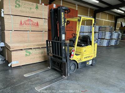 2005 Hyster S50XM 5,000 lbs Class Forklift Warehouse Hyd Lift Truck LPG bidadoo