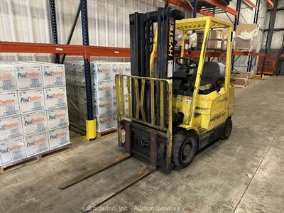 Hyster S50XM 5,000 lbs Industrial Warehouse Forklift Lift Truck LPG bidadoo