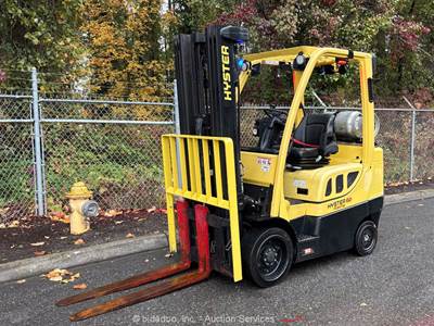 2020 Hyster S60FT 6,000 lbs Warehouse Industrial Forklift Lift Truck LPG bidadoo