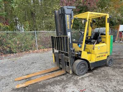 2005 Hyster S80XM-BCS 7,000 lbs Class Forklift Lift Truck GM LPG bidadoo -Repair
