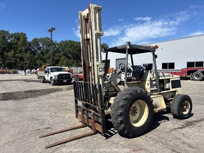 Ingersoll Rand RT706G 6,000 lbs Rough Terrain Forklift Lift Truck Diesel bidadoo