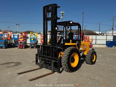 2022 JCB 930-4 6,000 Lbs Rough Terrain Forklift Lift Truck Diesel RT bidadoo