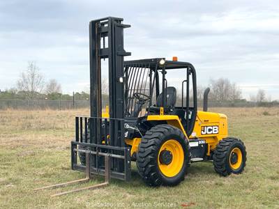 2022 JCB 930-4 T4 4WD 6,000 lbs Rough Terrain Forklift Lift Truck Diesel bidadoo