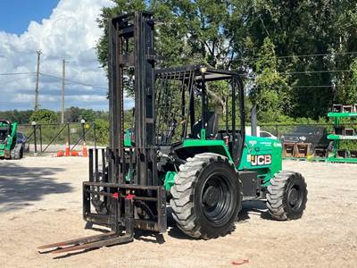 2015 JCB 930 4WD 6,000 lbs Rough Terrain Forklift 28' Lift Truck Diesel bidadoo