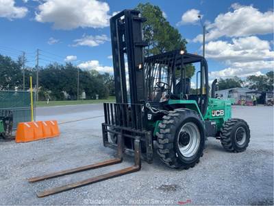 2016 JCB 940 8,000 lbs Rough Terrain 4WD Forklift Diesel Lift Truck bidadoo