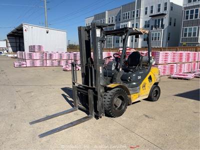 2014 Komatsu AFG30HT-16 6,000 lbs Industrial Forklift Lift Truck LP bidadoo