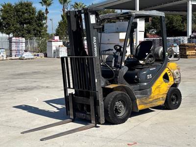 2015 Komatsu FG25T-16 5,000 Lb Warehouse Forklift Lift Truck bidadoo -Repair