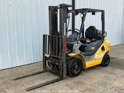 2015 Komatsu FG25T-16 5,000 lbs Industrial Warehouse Forklift Lift Truck bidadoo