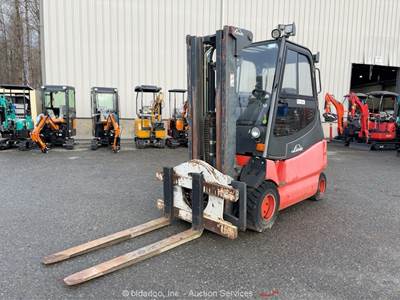 2007 Linde E30PS 6,000 lbs Electric Warehouse Forklift Truck Cab -Parts/Repair