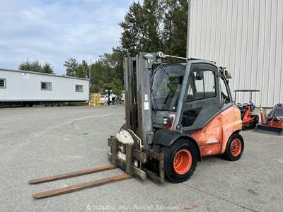2005 Linde H50T 10,000 LB Class Forklift Cab Lift Truck Propane bidadoo -Repair