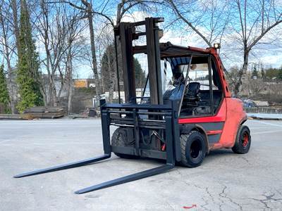 2004 Linde H80D-900 16,000LB Industrial Hydraulic Fork Lift Truck Diesel bidadoo