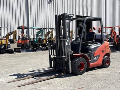 2019 Linde HT25T 5,000 lbs Class Forklift Warehouse Lift Truck Ford 2.5L bidadoo
