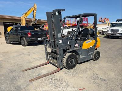 2022 Liugong CLG2025G 5K Pneumatic Warehouse Forklift D/F Lift Truck bidadoo