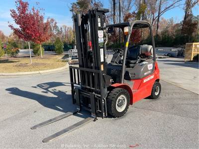 2021 Manitou MI 25 G 5,500 lbs Industrial Warehouse Forklift Lift Truck bidadoo