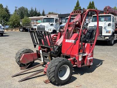 2007 Manitou TMT 55FL 5K Rough Terrain Rear Truck Mount Forklift Diesel bidadoo