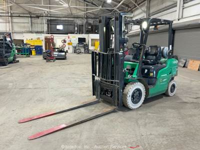2015 Mitsubishi FG25N 5,000 lbs Class Industrial Warehouse Forklift Lift bidadoo