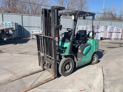 2013 Mitsubishi FG25N 5,000 lbs  Warehouse Forklift Lift Truck LPG bidadoo