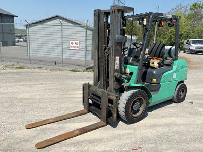 2021 Mitsubishi FG30N 6,000 lbs Warehouse Industrial Forklift Lift Truck bidadoo
