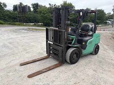 2021 Mitsubishi FG30N 6,000 lbs Industrial Warehouse Forklift Truck LPG bidadoo