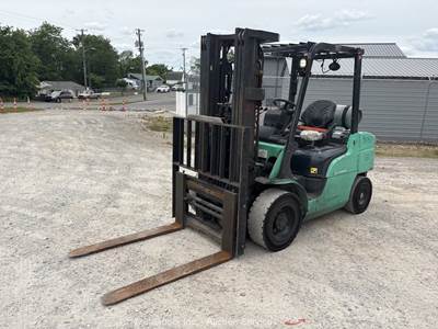 2021 Mitsubishi FG30N 6,000 lbs Industrial Warehouse Forklift Truck LPG bidadoo