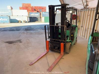 2021 Mitsubishi FGC25N 5,000 lbs Warehouse Industrial Forklift bidadoo -Repair