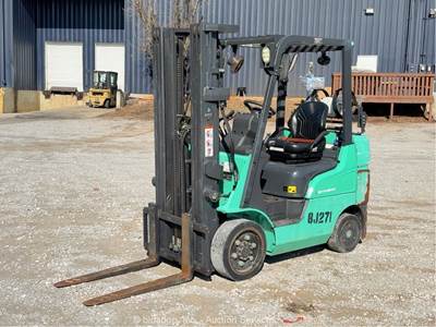 2018 Mitsubishi FGC25N 5,000lbs Industrial Warehouse Forklift Truck LPG bidadoo