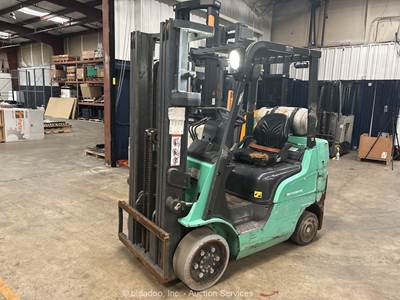 2019 Mitsubishi FGC25N 5,000 lb Warehouse Industrial Forklift Lift Truck bidadoo