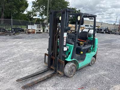 2019 Mitsubishi FGC25N 5,000 lbs Industrial Warehouse Forklift Truck LPG bidadoo