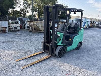 2015 Mitsubishi FGC25N 5,000 lb Warehouse Industrial Forklift Lift Truck bidadoo