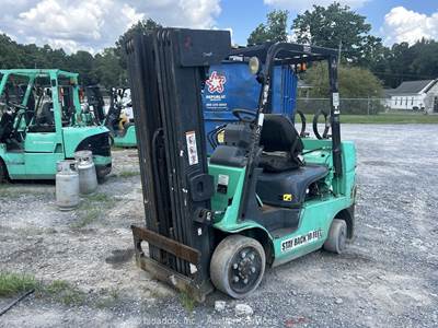 2013 Mitsubishi FGC25N 5,000 lbs Industrial Warehouse Forklift LPG -Parts/Repair