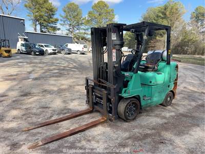 2018 Mitsubishi FGC40K 8,000 lb Industrial Warehouse Forklift bidadoo -Repair