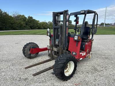 2012 Moffett M45P 4.5K Truck Mounted Rough Terrai Forklift Kubota Diesel bidadoo
