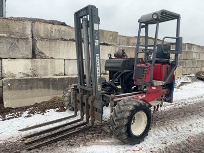 2004 Moffett M5000 5,000 lbs Mounted Rough Terrain Forklift Lift Truck bidadoo