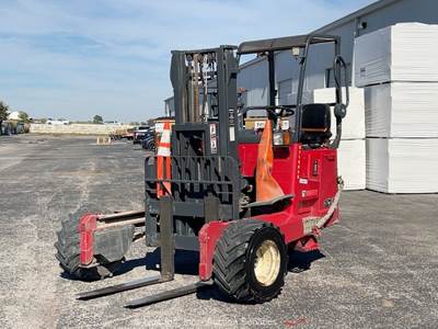 2011 Moffett M50P 5,000 lbs Rough Terrain Forklift Truck Mounted Kubota bidadoo