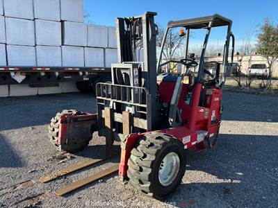 2013 Moffett M50P 5,500 lbs Rough Terrain Forklift Truck Diesel bidadoo