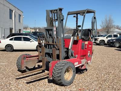 2013 Moffett M50P 5,000 lbs Rough Terrain Truck Mounted Forklift Kubota bidadoo
