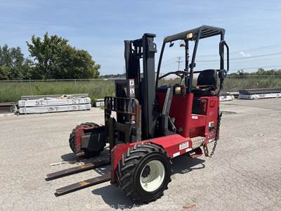 2011 Moffett M50P 5,000 lbs Rough Terrain Forklift Truck Mounted Kubota bidadoo