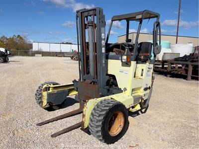 2006 Moffett M50TL 5,000 lbs Rough Terrain Forklift Truck Mounted Kubota bidadoo