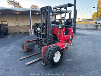2011 Moffett M55 5,500 lbs Truck Mounted Forklift Diesel All Terrain bidadoo