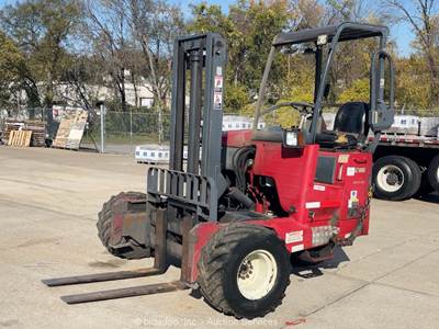 2012 Moffett M55 5,500 lbs Truck Mounted Forklift Lift Truck Diesel bidadoo