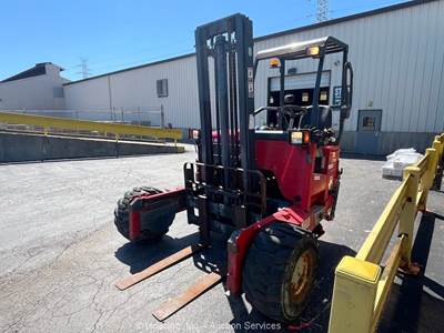 2014 Moffett M55 5,500 lbs Rough Terrain Forklift Truck Mounted -Parts/Repair